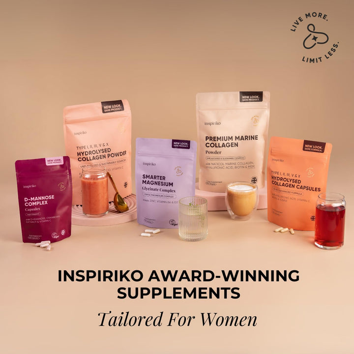 D Mannose 1000Mg Tablets Complex - 3-In-1 D-Mannose Capsules with High-Strength Cranberry Extract & Vitamin C. 60 Capsules. Made in UK