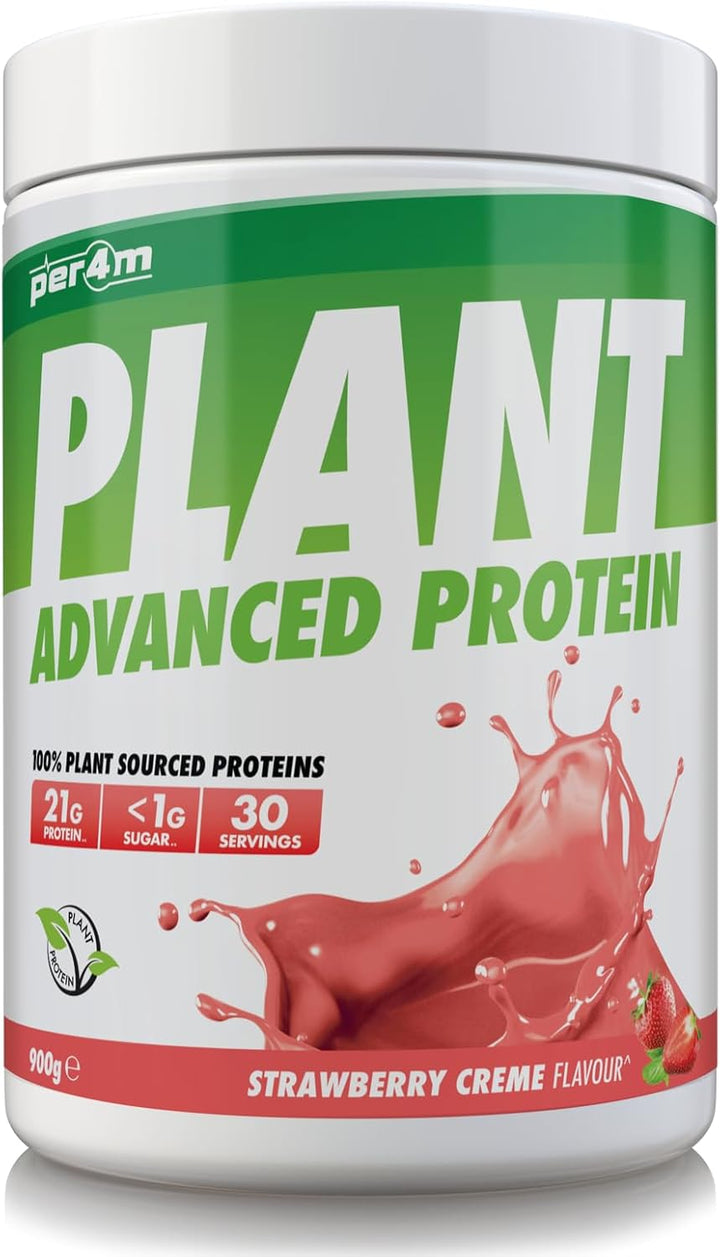 Plant Protein Matrix | 30 Servings of High Protein | Plant Shake with Amino Acids | for Optimal Nutrition When Training | Low Sugar Gym Supplements (Vanilla Creme, 900G)