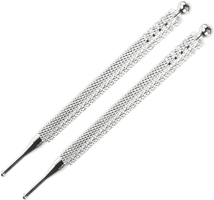 2Pcs Ear Point Detector Auricular Point Pen for Reflexology Tools Acupuncture Probe for Facial Reflexology Use Ear Seeds Acupuncture