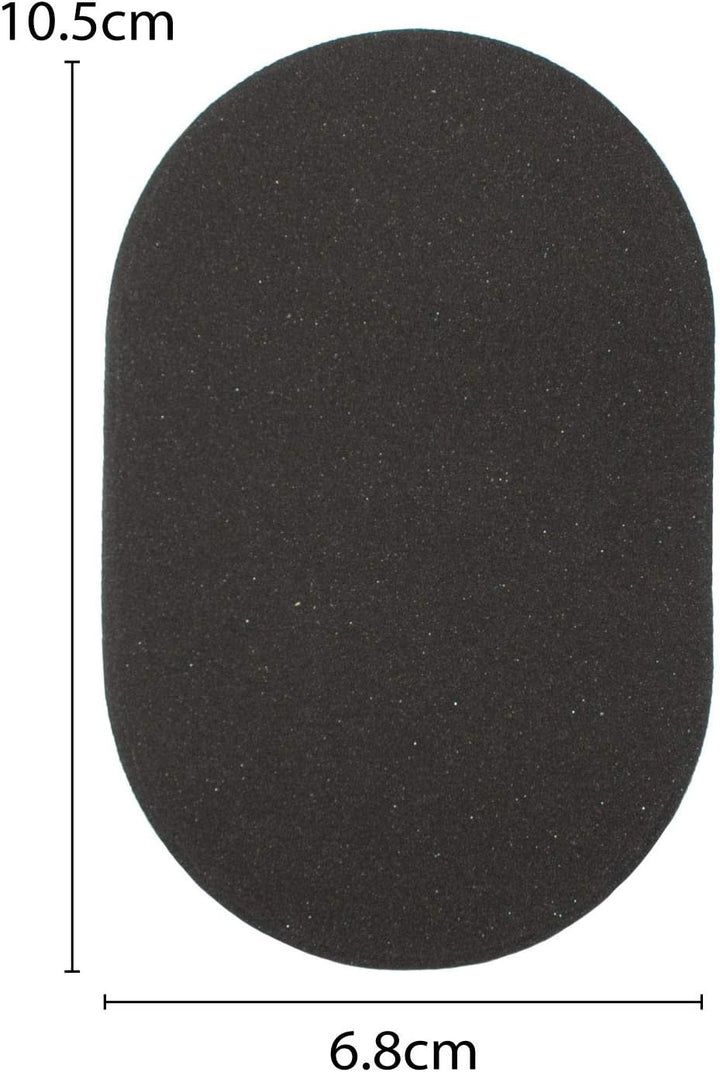 Exfoliating Hair Removal Buffer Pads X20 - Large Pads - Smooth Skin on Legs, Arms & Body - Unwanted Hair Depilation Replacement Pack