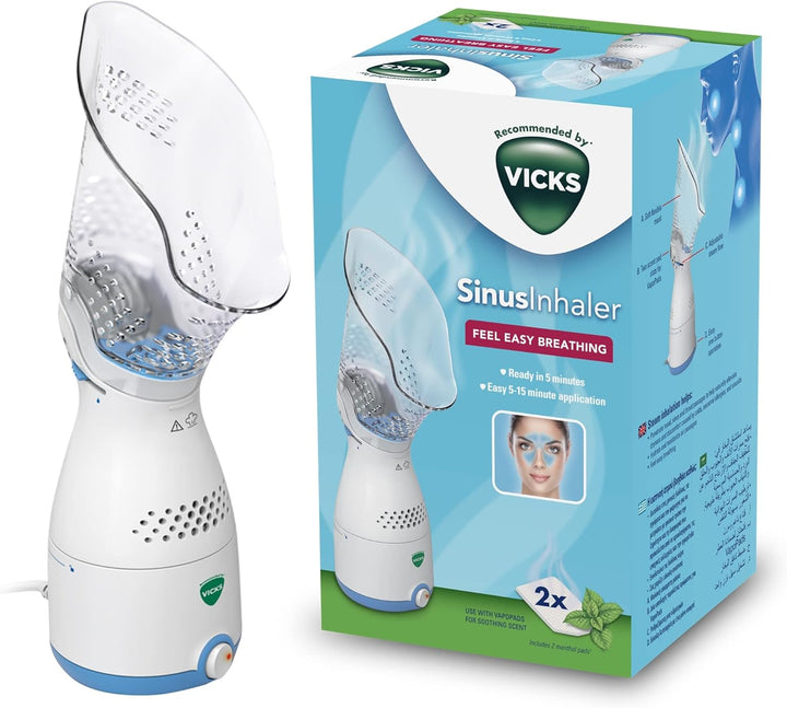 Personal Steam Inhaler with Two Scent Pads, V1300