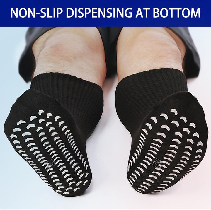Extra Width Diabetic Socks Men Women Wide Edema Sock for Swollen Feet anti Slip Cast Bariatric Hospital Unisex None Binding Diabetic Hospital with Grip