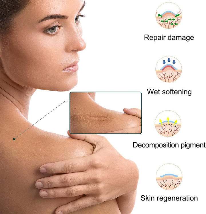 Silicone Scar Sheets, Silicone Scar Tape (1.6” X 120”Roll-3M), Scar Tape Roll Medical Silicone Easy-Tear Gel Tape Roll, Scar Removal Sheets Works on Old & New Scars, Scar Treatment Sheets