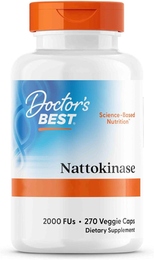 , Nattokinase, 2,000 FU, 270 Vegan Capsules, Lab Tested, Gluten Free, Vegetarian