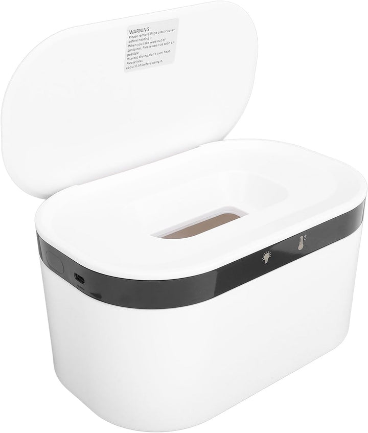 Baby Wipe Warmer with Nightlight Motion Sensor, Baby Wipe Warmer with Advanced Gentle Night Light Wet Wipes Warmer Diaper Wipe Warmer Keeps Wipes Warm and Moist for Baby Nursery