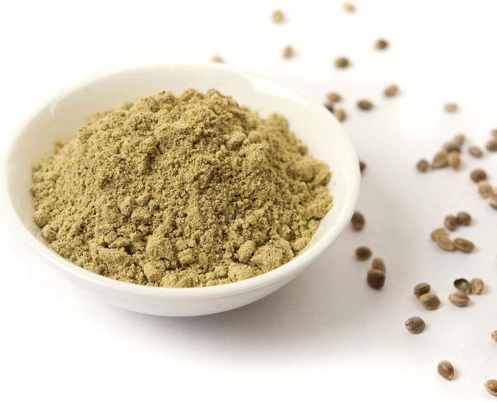 Organic Hemp Protein Powder 200G, 50% Protein Content, Raw, Cold Pressed Hemp Seeds, Vegan Protein Powders