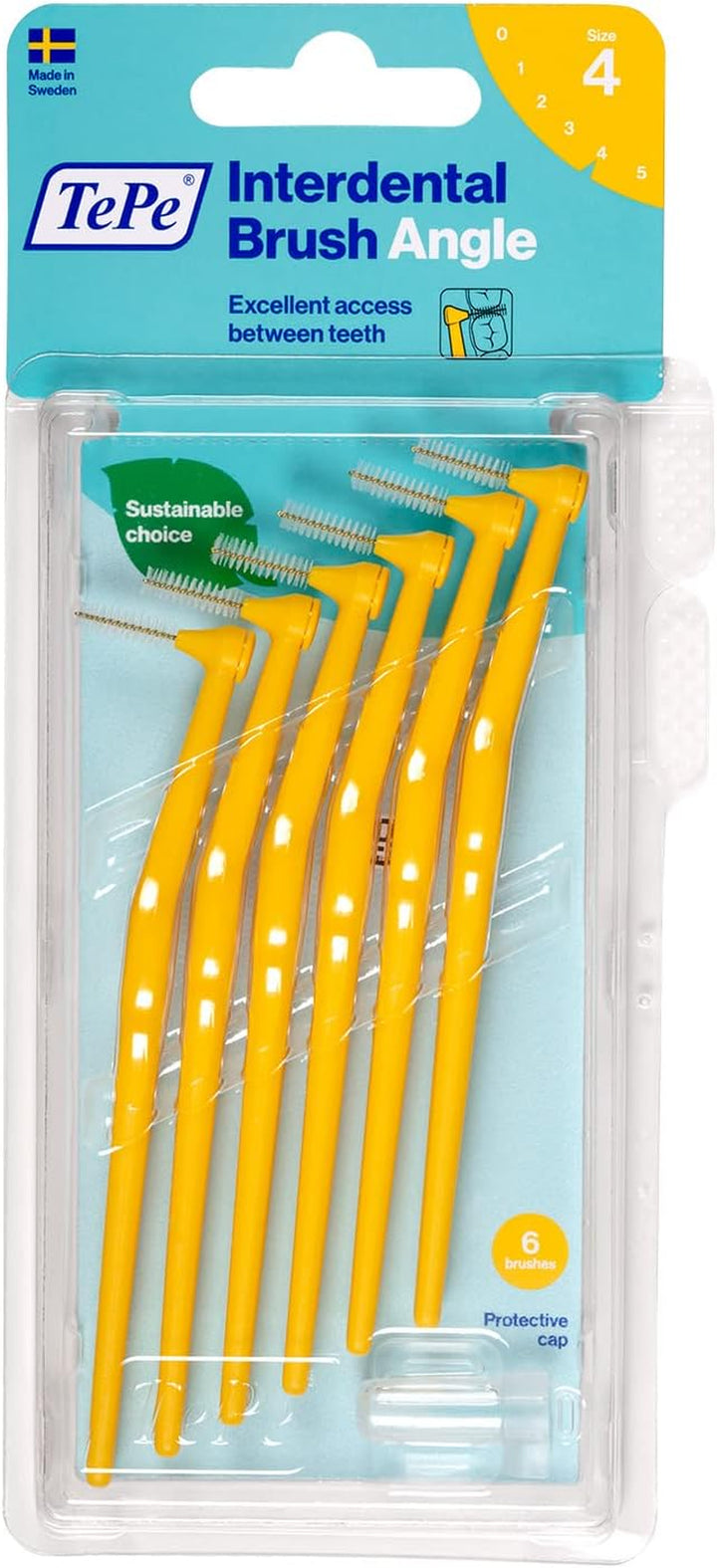 Angle IDB Gelb 0,7, 5 Pcs. Interdental Brushes