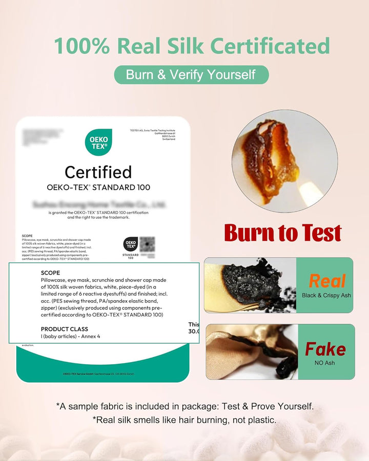 Sleep Mask, 2 Pack 100% Real Natural Pure Silk Eye Masks with Adjustable Strap for Sleeping, Mulberry Silk Eye Sleep Shade Cover, Block Light Reduces Puffy Eyes Traveling Gifts