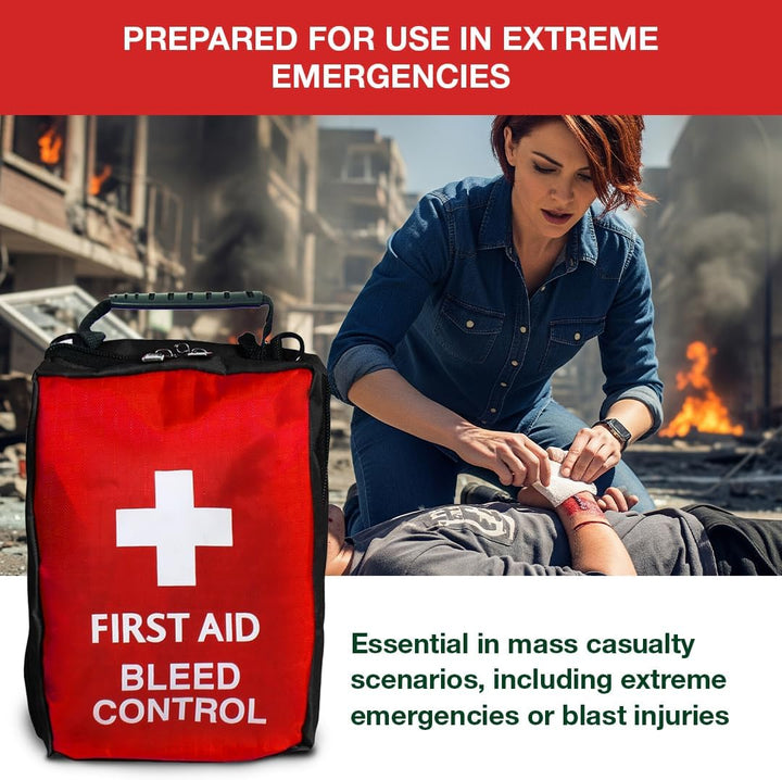 Basic Bleed Control Kit with Tourniquet - Soft Case