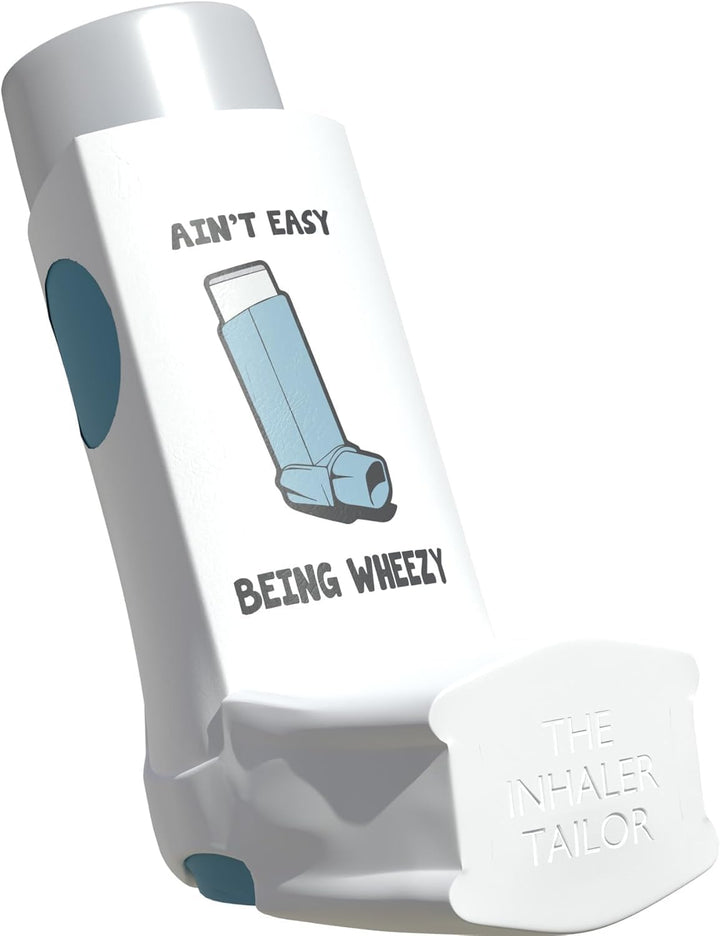 Cover for Ventolin and Shorter Style Inhalers in over 30 Designs – Vegan Leather Case for Kids and Adults - Urban Art Designs (Stitched with Love, Shorter Style)