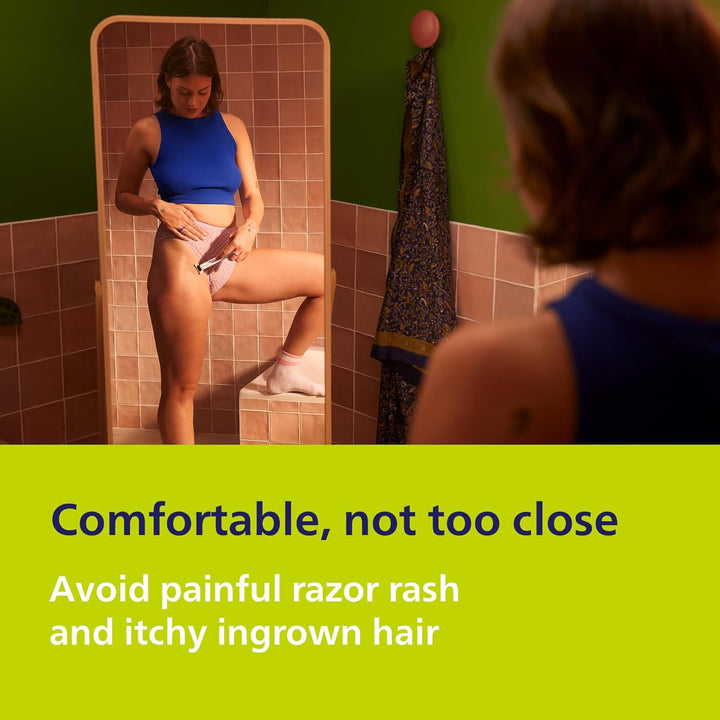 Oneblade Intimate, Designed for Pubic Grooming, Trim and Shave with Extra Skin Protection, Model QP1924/30