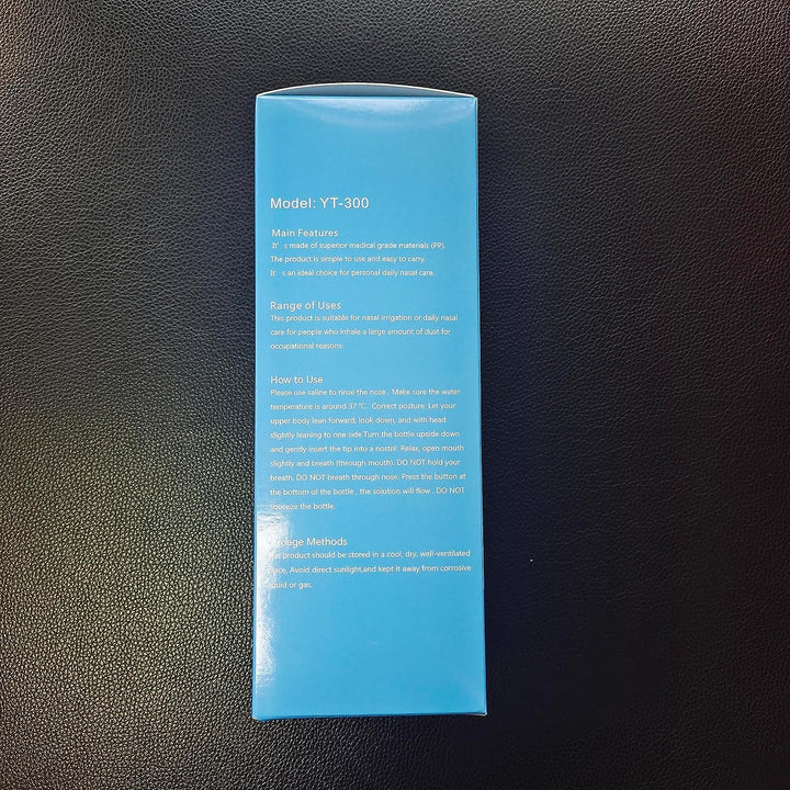 300Ml Nasal Wash Bottle for Nasal Irrigation - Sinus Rinse , Neti Pot