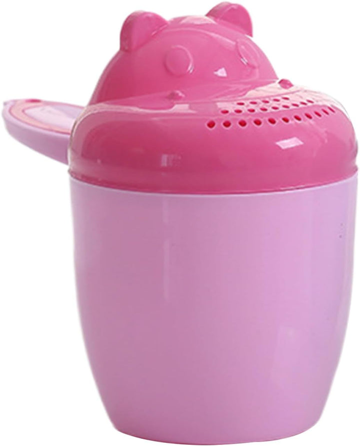 Baby Bath Cup | Toddler Rinse Cup,Cartoon Bucket Pourer Safety for Shampoo Shower Kids Bathtub Hair Washing Bathing Time Bathroom Daily