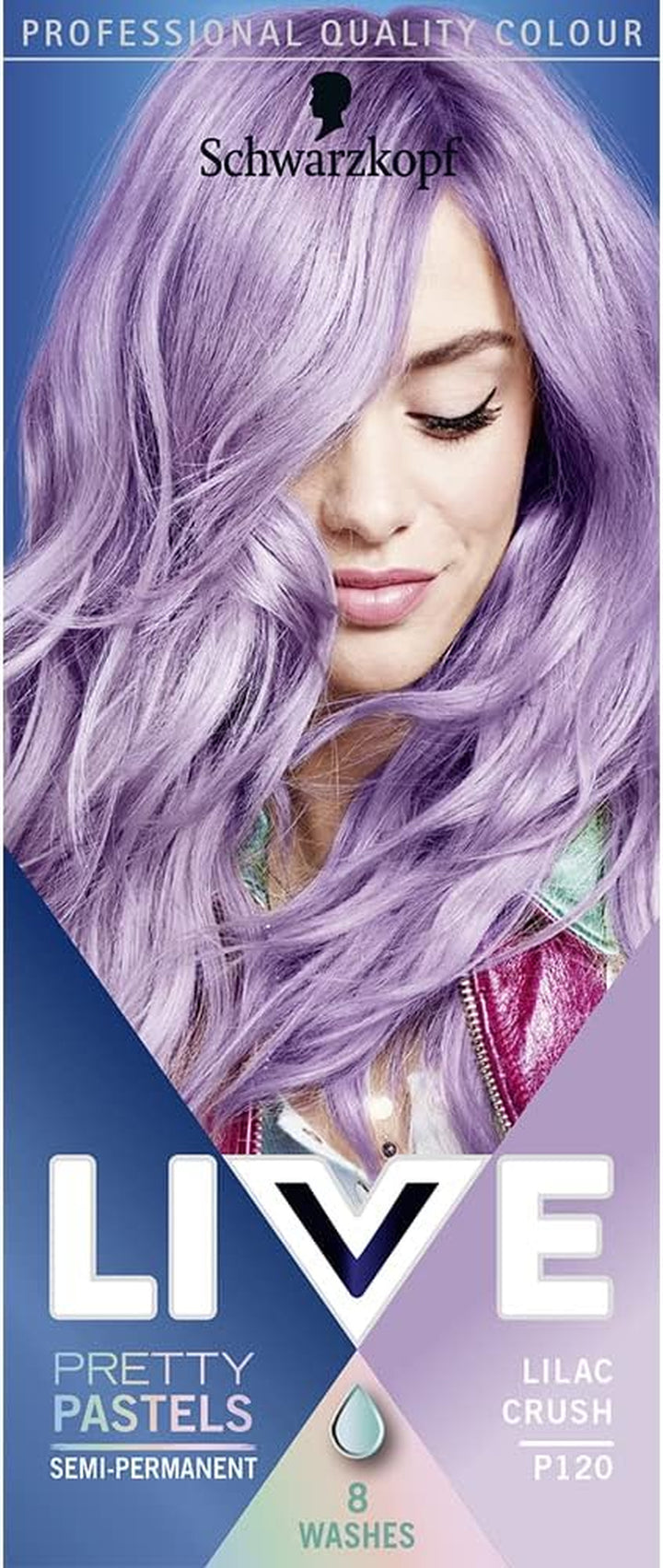 Schwarzkopf  Ultra Brights or Pastels, Vibrant Semi-Permanent Pink Hair Dye, Lasts up to 15 Washes- Shocking Pink 093