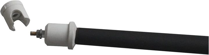 Durable 110/220V Ceramic Heater Tube Far Infrared Sauna Heating Element Blackbody Ceramic Infrared Heater Tube Fit for Sauna Room 3CM Head Wearable (Specification : 600Mm 300W 220V)