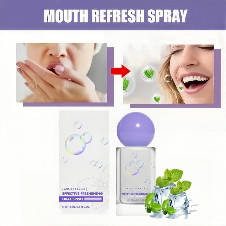 Pro-Biotic Oral Spray,Mouth Spray,Pro-Biotic Breath Spray,Mouth Freshener Spray,Bad Breath Treatment for Adults,Breath Spray,Dry Mouth Spray,Fresh Breath Spray,Breath Freshener Spray,Saliva Spray