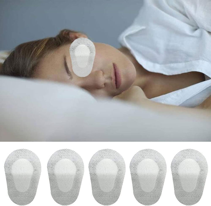 20PCS Eye Pads Sterile Nonwoven Eye Patches Nonwoven Fabrics Eye Patch Stickers Self Adhesive for Adults Student