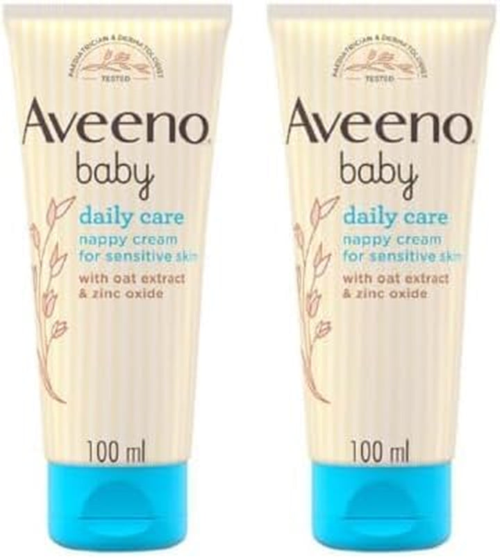 Daily Care Nappy Cream (1X 100Ml), Gentle Cream to Soothe Delicate Skin, a Preventative Nappy Rash Lotion with Long-Lasting Protection, Suitable for Sensitive Skin Prone to Baby Eczema