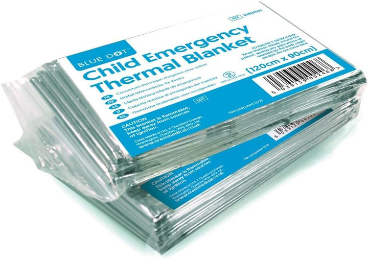 Child Emergency Thermal Blanket, 120 Cm X 90 Cm Size