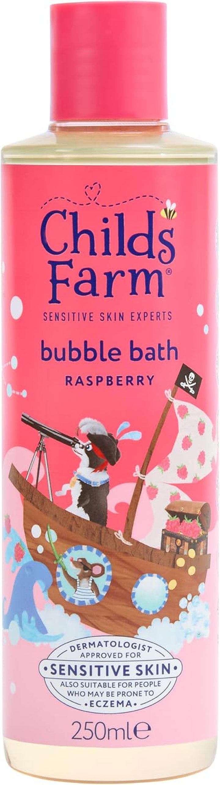 Kids Bluey Bubble Bath, Bluey-Berry | Gently Cleanses & Soothes | Suitable for Dry, Sensitive Skin, 250Ml
