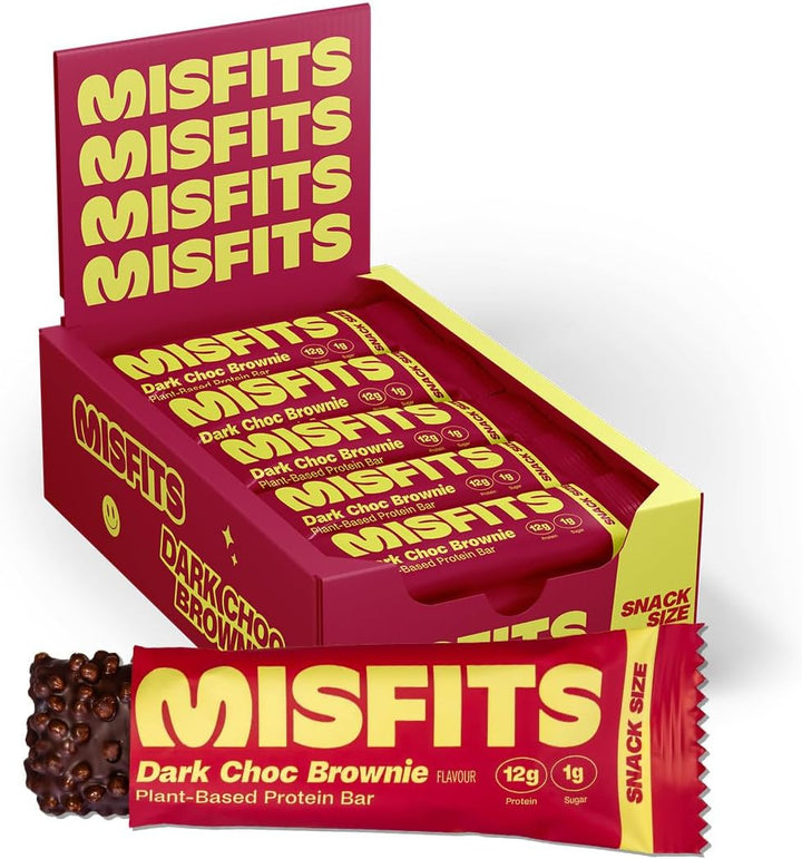 Vegan Protein Bars - Updated Recipe | Low Sugar & Carb, High Fibre Snacks | Variety Pack of 12 (4 Flavours)