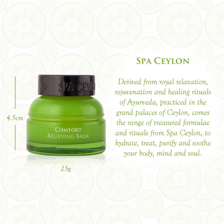 Comfort Relieving Balm | Eucalyptus, Lemongrass,Lemon, 100% Natural Herbal Balm for Rapid Relief & Everyday Comfort | 25G