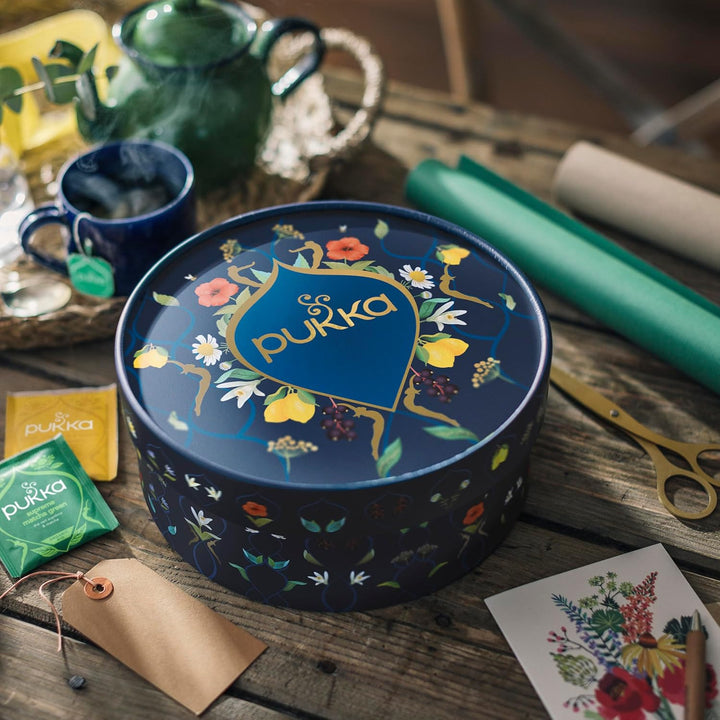 | Premium Organic Herbal Tea Selection Gift Set Box | Eco-Conscious Gift Collection | Perfect for Any Tea Enthusiast | 90 Tea Bags | 6 Distinct Flavours