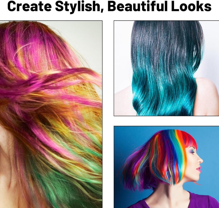 Highlighting Cap, 11-Piece Hair Highlighting Cap and Hook Kit, Professional Salon-Grade Hair Dye Cap for DIY Home Hair Styling, Includes Comb Brush, Gloves, Clips, and Protective Cape