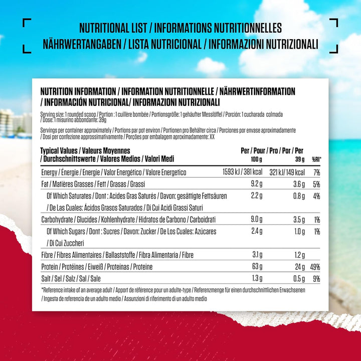 Nutrition Protein Powder Syntha 6 Edge Low Carb and Sugar Whey Protein Shake with Whey Protein Isolate and Bcaas, Muscle Gain Powder, Chocolate Milkshake Flavour, 48 Servings, 1.87 Kg