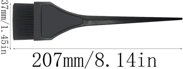 Hair Coloring Brush, 2 Pcs Hair Dye Brush, Hair Dyeing Comb Brush, Applicator Tools, for DIY Hair Coloring （20 Cmx3.5 Cm)