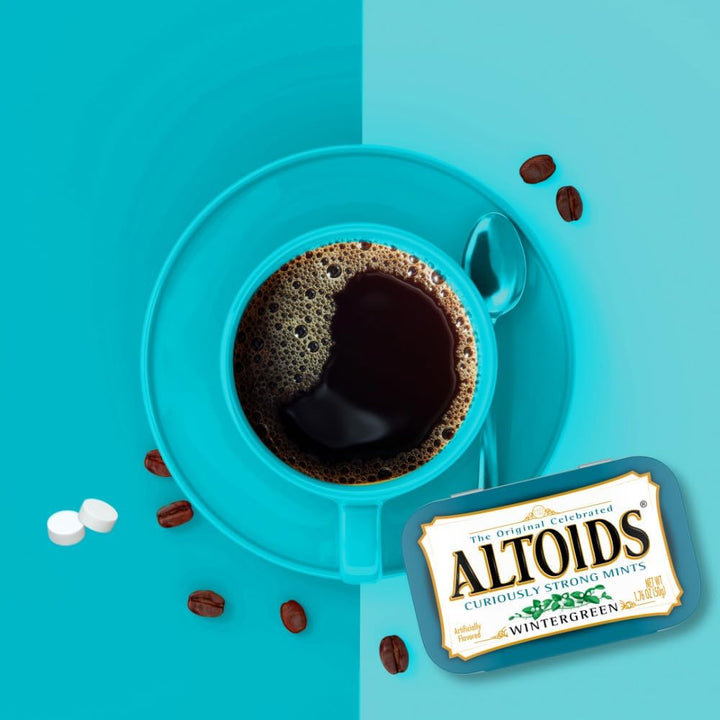 Wintergreen Curiously Strong Mints 1.76 Oz