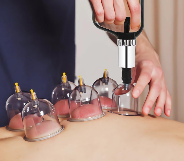 Cupping Therapy Set 20 Cups, Large Size V2.0 for Women Men Vacuum Cup for Body Muscle Back Pain Relief Massage Suck Cellulite Suction Device Cups Cupping Therapy Set