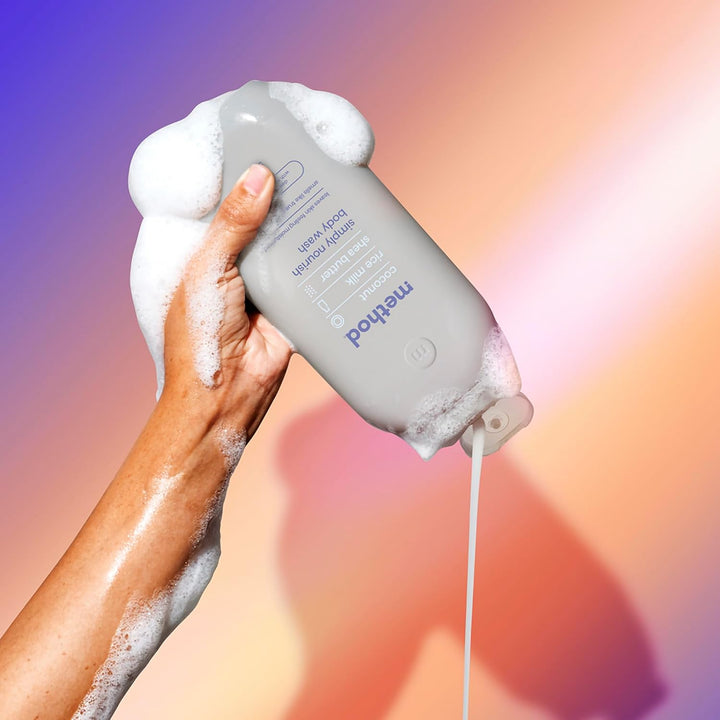 Body Wash, Simply Nourish, Shower Gel, Coconut, Rice Milk and Shea Butter Scent, Pack of 1, 532Ml