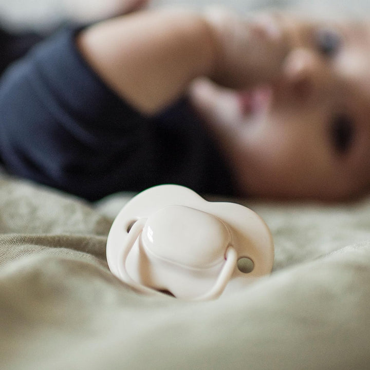 Cherry Latex Dummies, 18-36 Months, Pack of 2 Dummiess with 100% Natural Latex Baglet