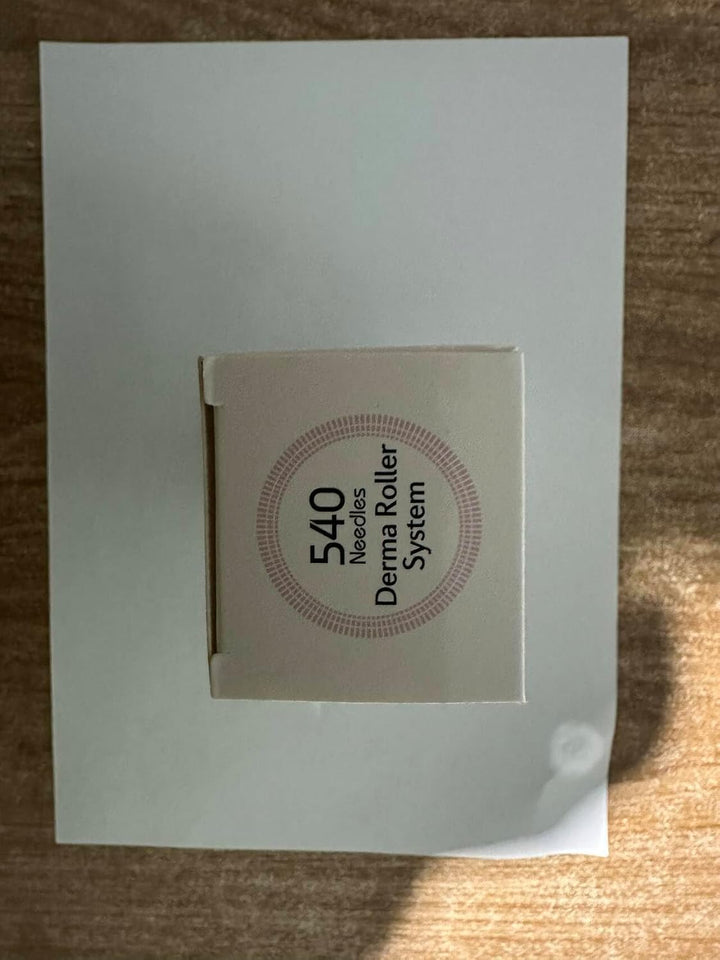 Derma Roller Microneedle Roller for Face 0.5Mm Needle 540 Micro Needle Roller Skin Care for Wrinkles, Stretch Marks, Acne Spot, Hair Loss, Beard Roller Hair Growth Kit with Case for Men Women