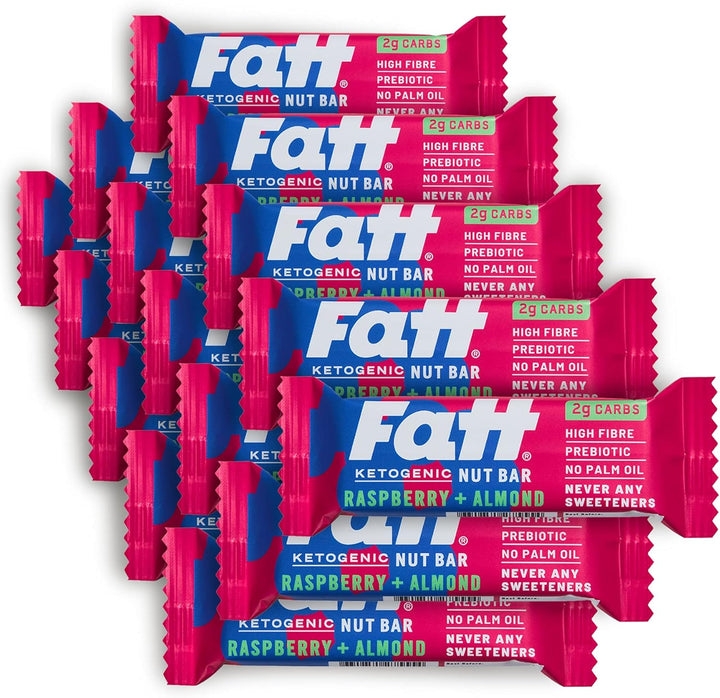 Keto Bars - Caramel & Sea Salt - 4 X 30G - 2G Carbs - 100% Natural - Low Carb, Low Sugar, High Prebiotic Fibre, Vegan & Sweetener Free - bar