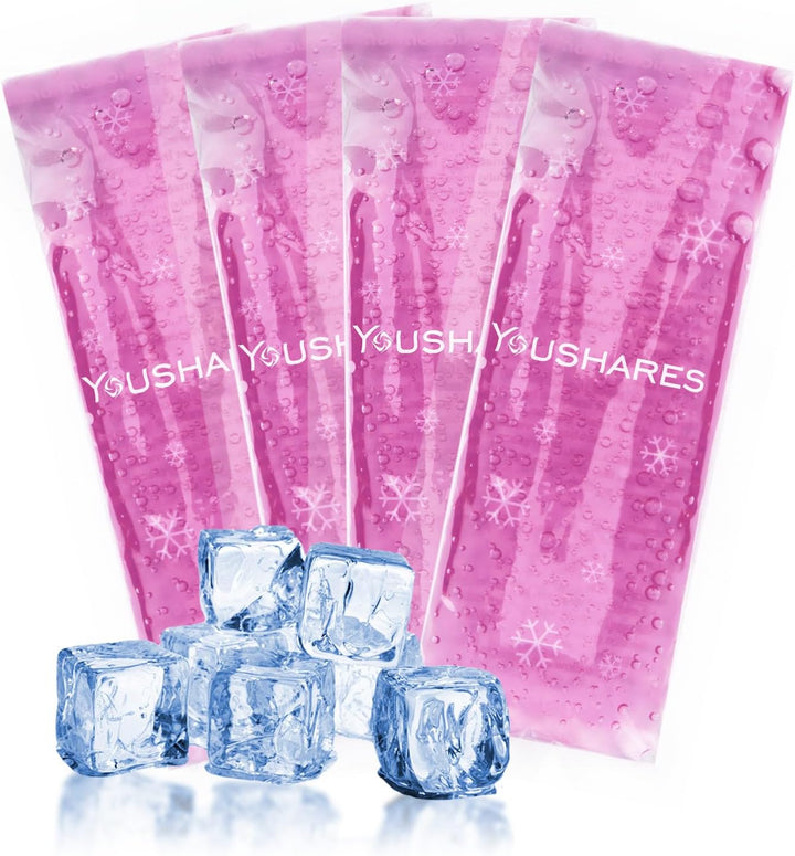 Insulin Pen Cooler Travel Case - Medicine Travel Cool Bag with 2 Ice Packs, Keep Medicine Cool While Traveling 6-8 Hours for Diabetic Supplies, Insulin Case (Pink)