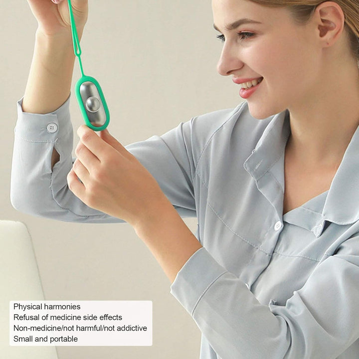 Sleep Aid Device, Anxiety Relief for Adults and Insomnia, USB Rechargeable Microcurrent Holding Sleep Instrument Portable Sleep Aids for Adults, Sleeping Aid & anti Anxiety Device for Adults(Green)