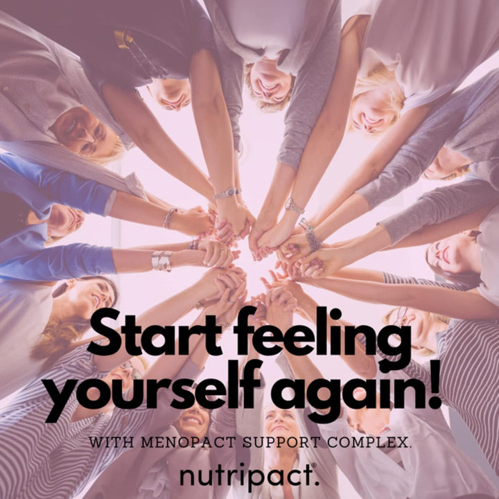 Perimenopause & Menopause Support Supplement – 17-In-1 Complex - Herbal Extracts, Vitamins & Minerals - Formulated by Women’S Health Experts - 60 Vegan Capsules – Meno Pact Complete - UK