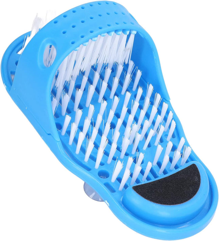 Foot Scrubber, Massaging Shower Foot Scrubber with Suction Cups Improve Heals Exfoliates Relax Pressure