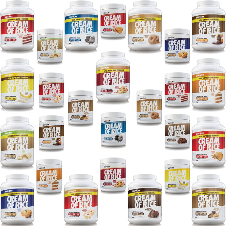 Protein Cream of Rice | Easy-To-Digest Complex Carbohydrate | Gluten-Free, Plant-Based Smooth Rice Porridge | Ideal Pre Post-Workout (2Kg, Chocolate Brownie Batter)