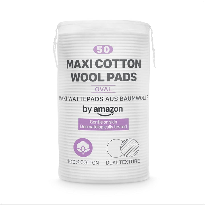 Cotton Wool Pads, Dual Texture, 100% Cotton, 120 Pads