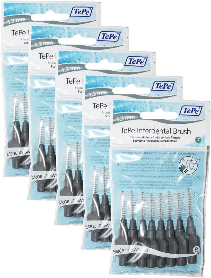 Original Interdental Brushes 0.7 Mm Yellow (Pack of 25) Multi-Pack 25 Pieces