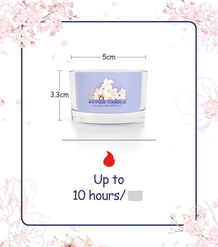 Candles Gifts for Women | Scented Candles Gift Set for Anxiety | 3 Scented Filled Votive Candles | Relaxation Gifts for Women