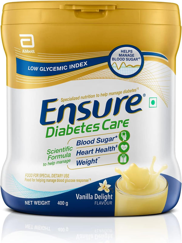 Abbott Ensure Diabetes Care Vanilla Delight Flavor - 375 Gm