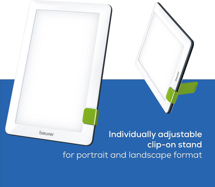 TL30UK SAD Lamp | Helps Combat Seasonal Affective Disorder | Daylight Therapy Lamp with 10,000 Lux | Adjustable Stand and Travel Bag | Uv-Free LED Light Therapy | Medical Device