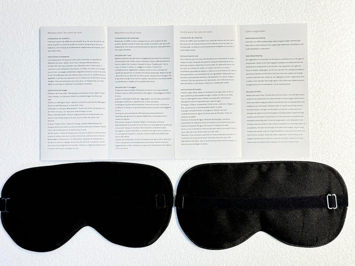 100% Silk Sleep Mask with Adjustable Strap,Comfortable and Super Soft Eye Mask Ultimate Sleeping Aid,Blindford Golden Moon