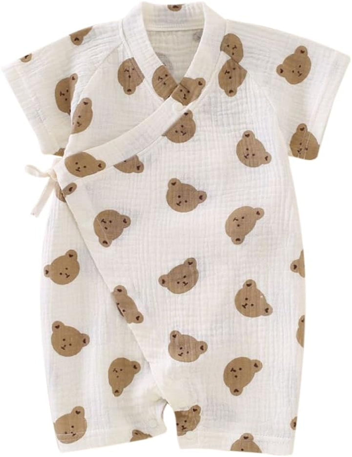 Japanese Kimono Baby Thobe Cotton Yarn Pajamas Robe 0-24 Months