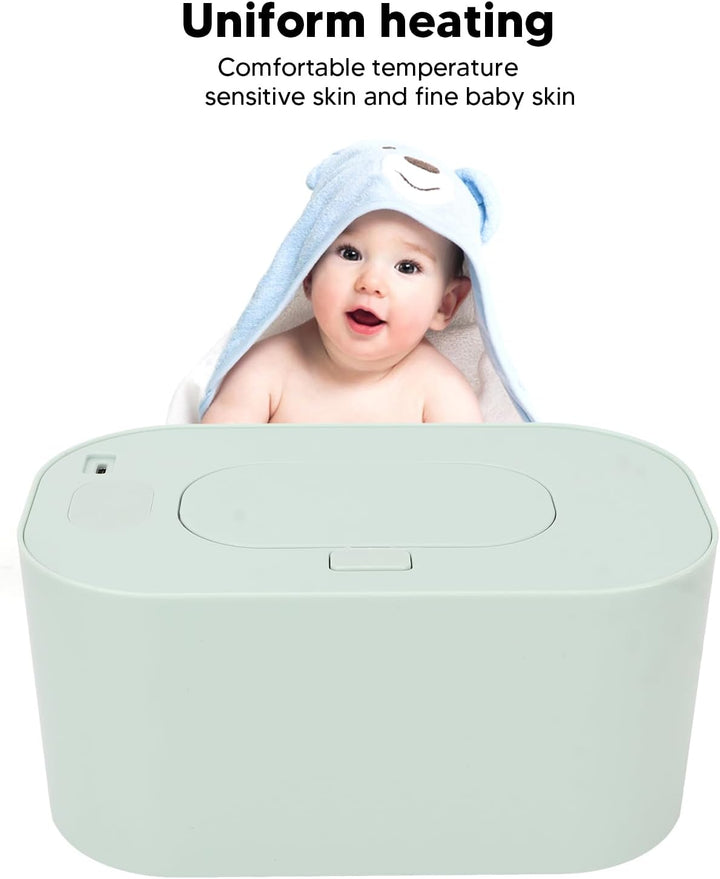 Wipes Warmer,Baby Wipe Warmer Thermostat Temperature USB Portable Diaper Wipe Warmer for Outdoor Use