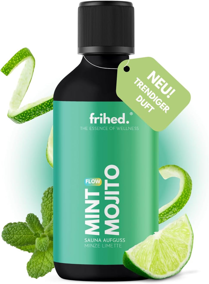 Frihed. Coconut Joy Sauna Infusion - Highly Concentrated Sauna Oil Coconut Vanilla - Exotic - Long-Lasting Fragrance - Glass Bottle - Made in Lüneburg